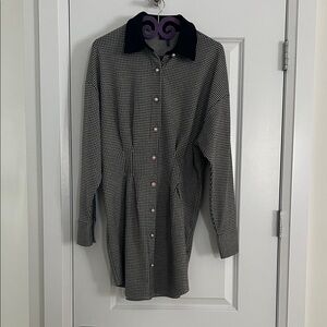 Black and White Checkered dress